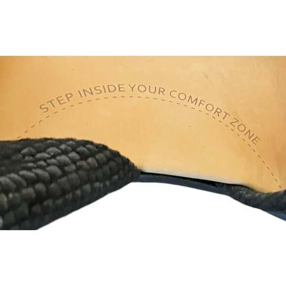 ZIERA Super Soft DOXIE Suede Adjustable Black COMFORT Strappy ARCH SUPPORT Sz 6 - Picture 12 of 16
